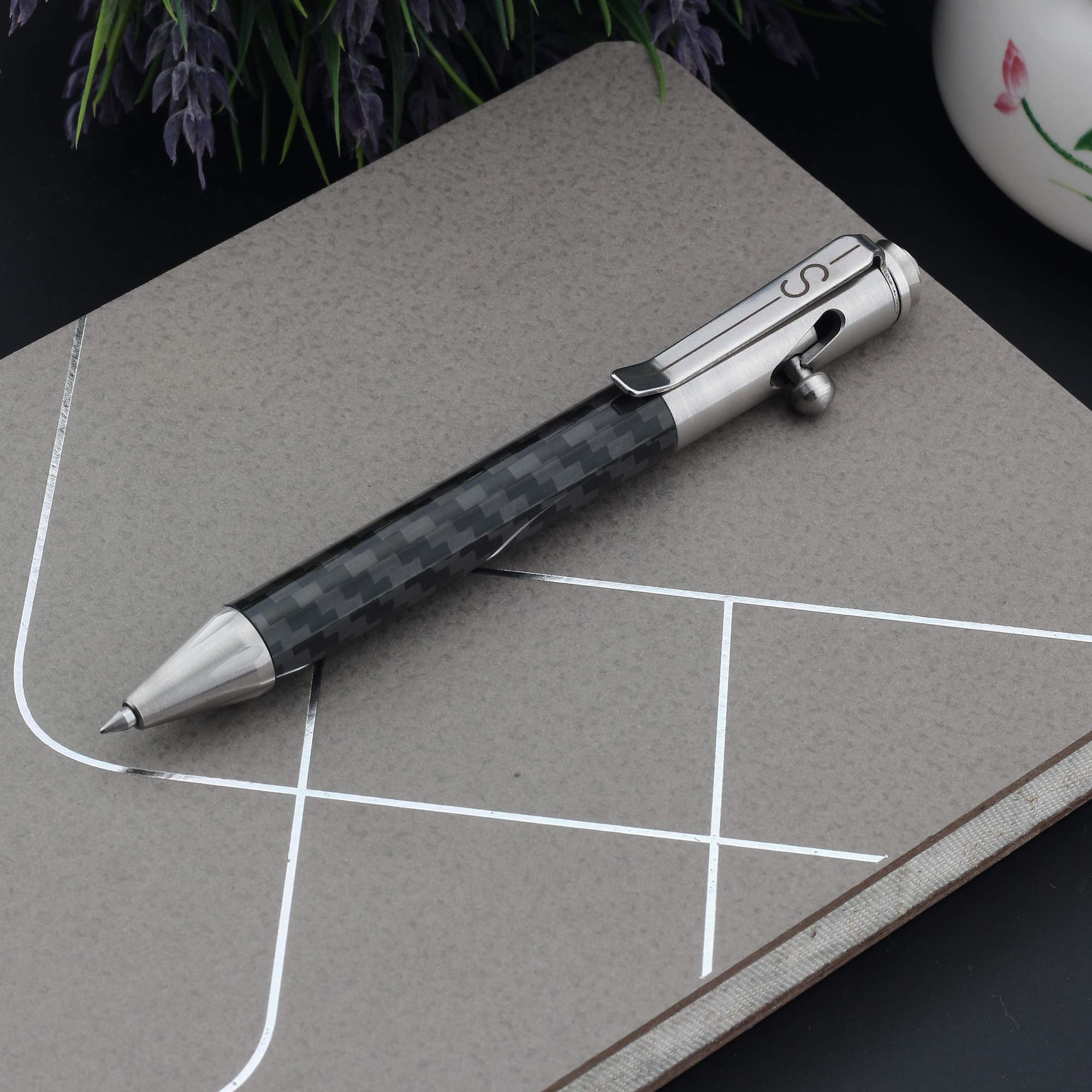 Amazon | SMOOTHERPRO カーボンファイバーボルトアクションペン